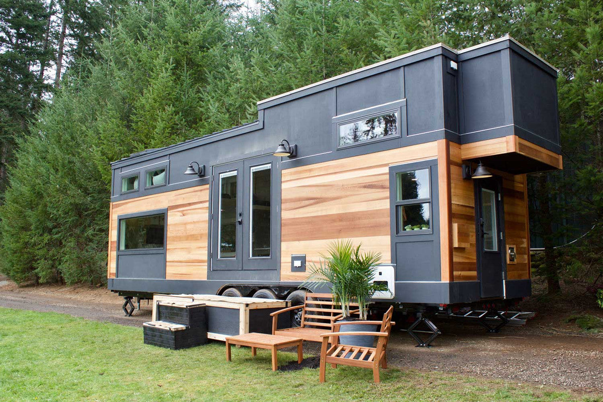 Castle-To-Go Trailer House: Model TH0020. Customizable & Delivered to You Fully Equipped & Furnished To Your Requests.