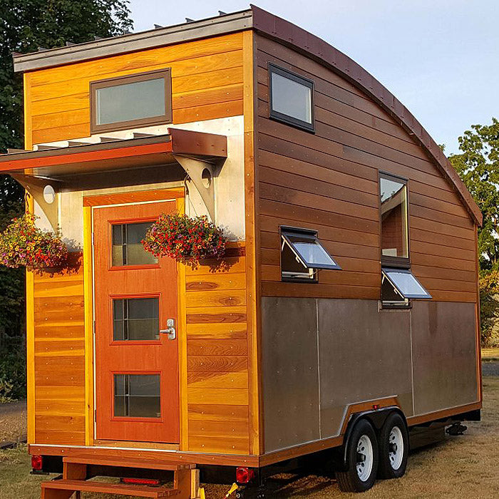 Castle-To-Go Trailer House: Model TH0038. Customizable & Delivered to You Fully Equipped & Furnished To Your Requests.