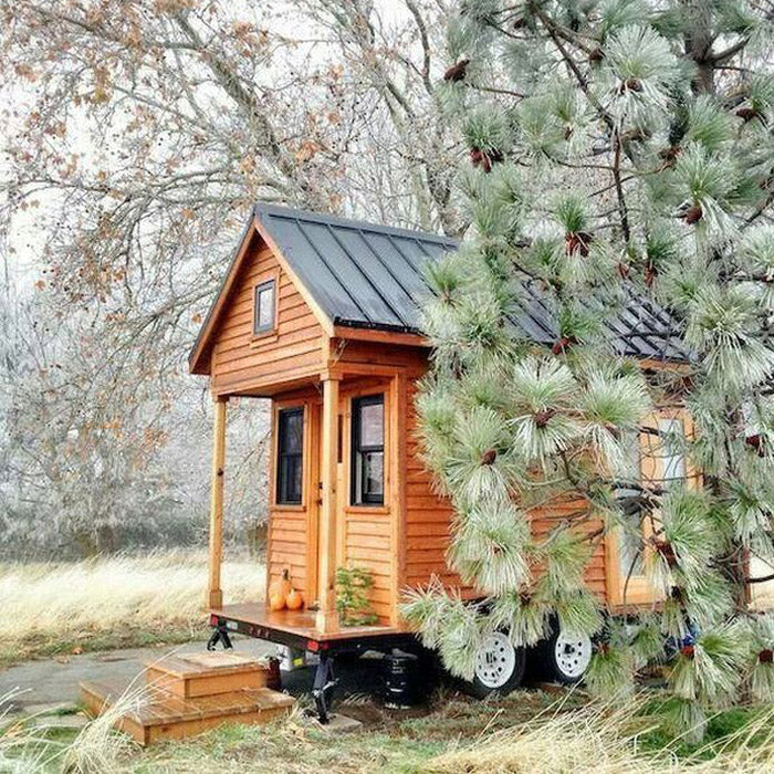 Castle-To-Go Trailer House: Model TH0043. Customizable & Delivered to You Fully Equipped & Furnished To Your Requests.