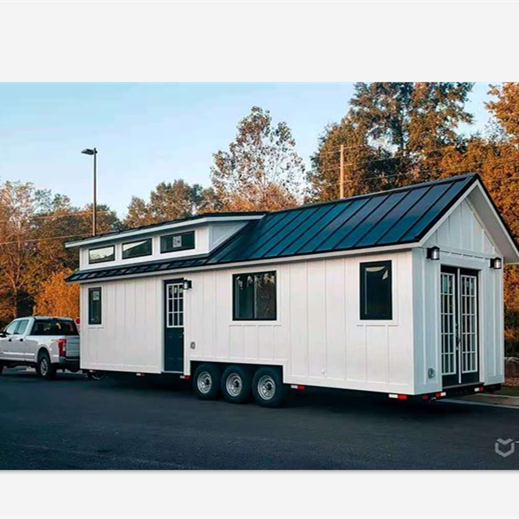 Castle-To-Go Trailer House: Model TH0047. Customizable & Delivered to You Fully Equipped & Furnished To Your Requests.