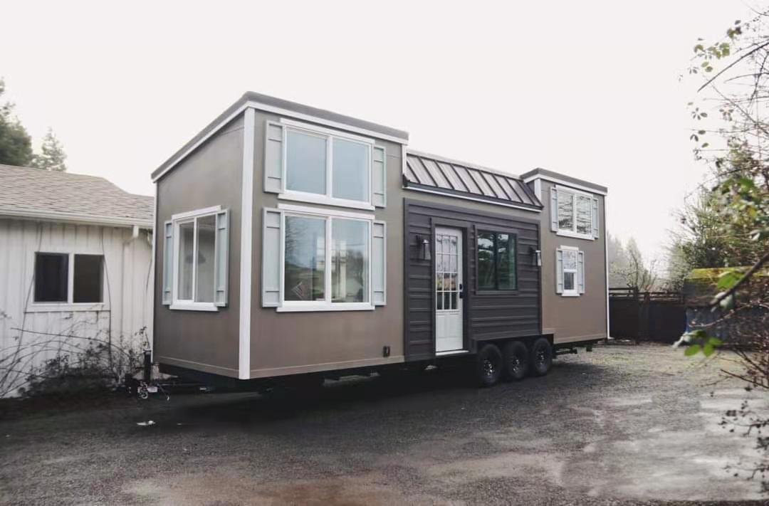 Castle-To-Go Trailer House: Model TH0065. Customizable & Delivered to You Fully Equipped & Furnished To Your Requests.