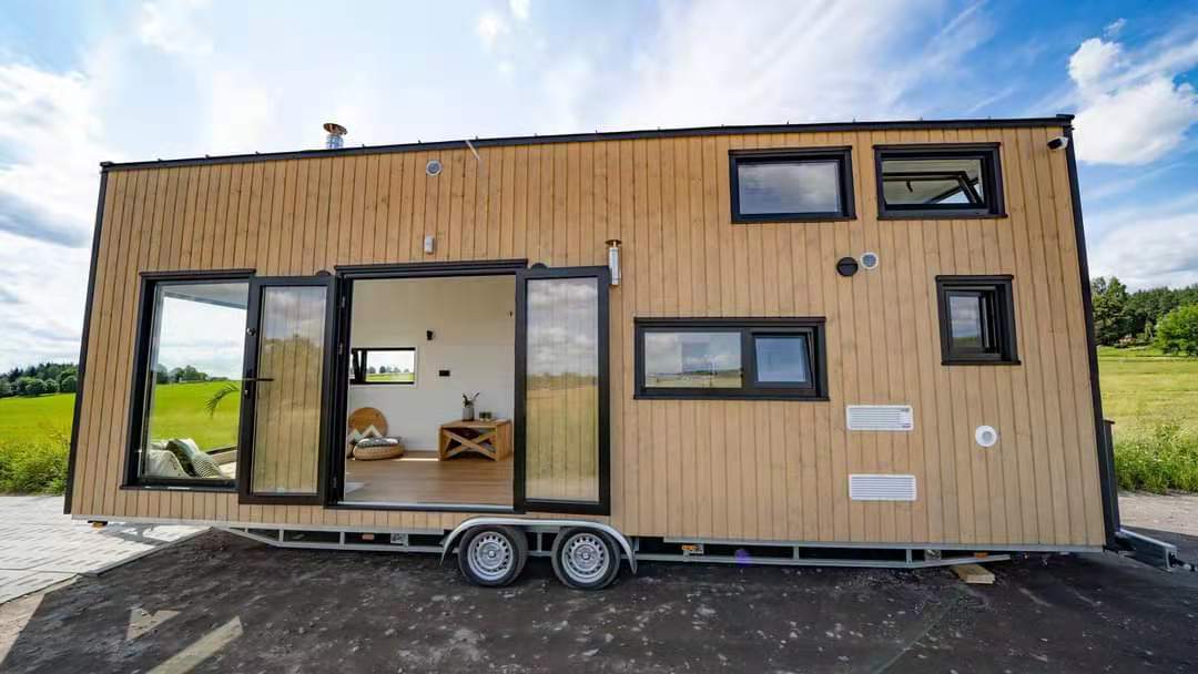 Castle-To-Go Trailer House: Model TH0086. Customizable & Delivered to You Fully Equipped & Furnished To Your Requests.