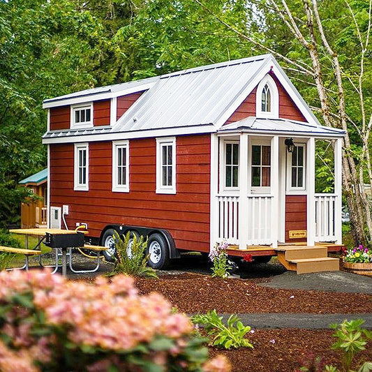 Castle-To-Go Trailer House: Model TH0015.  Customizable & Delivered to You Fully Equipped & Furnished To Your Requests.