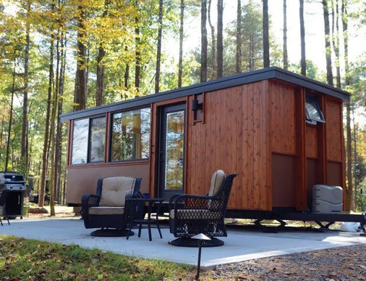 Castle-To-Go Trailer House: Model TH0063.  Customizable & Delivered to You Fully Equipped & Furnished To Your Requests.